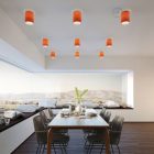 Fermaluce Color cylindrical lampshade, Ø 15 cm, h18 cm, metal wall or ceiling mounted lamp