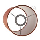 Fermaluce Color cylindrical lampshade, Ø 15 cm, h18 cm, metal wall or ceiling mounted lamp