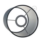 Fermaluce Color cylindrical lampshade, Ø 15 cm, h18 cm, metal wall or ceiling mounted lamp