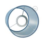 Fermaluce Color cylindrical lampshade, Ø 15 cm, h18 cm, metal wall or ceiling mounted lamp
