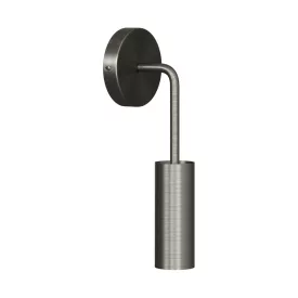   Fermaluce Metal, metal wall lamp with Tub-E14 socket and curved extension
