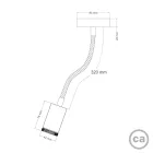 Wall and ceiling Mini SPOTLIGHT lamp GU1d0 Flex 30