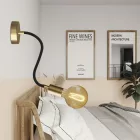 Flex 30 lamp with spherical bulb