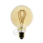 Flex 30 lamp with spherical bulb