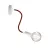 Flex 30 lamp with spherical bulb