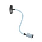 Fermaluce Flex 30 pastel lamp with mini rose, switch and mini spotlight GU1d0