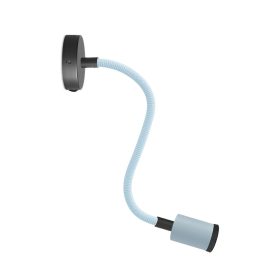   Fermaluce Flex 30 pastel lamp with mini rose, switch and mini spotlight GU1d0