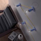 Fermaluce Color, a colorful porcelain wall or ceiling light source