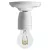 Fermaluce Color, a colorful porcelain wall or ceiling light source