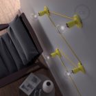 Fermaluce Color, a colorful porcelain wall or ceiling light source