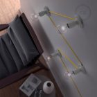 Fermaluce Color, a colorful porcelain wall or ceiling light source