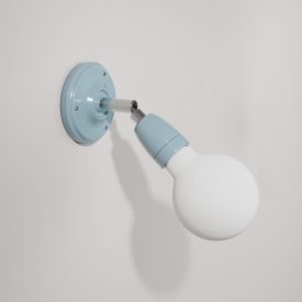 Fermaluce Color 90°, adjustable porcelain flat lamp