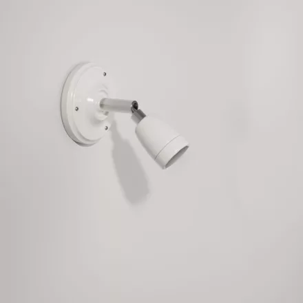 Fermaluce Color 90°, adjustable porcelain flat lamp