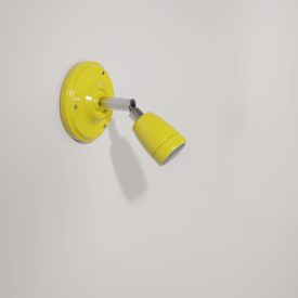 Fermaluce Color 90°, adjustable porcelain flat lamp