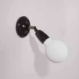 Fermaluce Color 90°, adjustable porcelain flat lamp