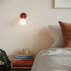 Fermaluce Color 90°, adjustable porcelain flat lamp