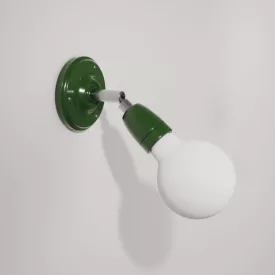 Fermaluce Color 90°, adjustable porcelain flat lamp