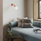 Silicone Fermaluce lamp with connector and built-in switch