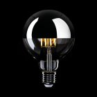 LED silver hemispherical bulb G125 7W 650Lm E27 2700K Dimmable - A05