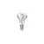 LED silver mirror bulb R50 4W 470Lm E14 2700K dimmable - A06