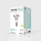 LED silver mirror bulb R50 4W 470Lm E14 2700K dimmable - A06