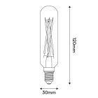 LED matt white tube bulb 4.8 W 470 lm E14 2700 K dimmable - A07