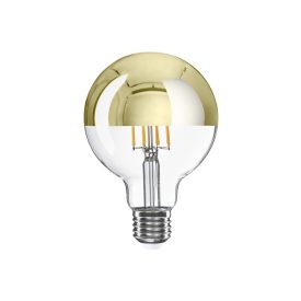   LED gold hemisphere bulb G95 7W 650Lm E27 2700K dimmable - A14