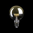 LED gold hemisphere bulb G95 7W 650Lm E27 2700K dimmable - A14