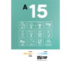 LED gold hemispherical bulb G125 7W 650Lm E27 2700K dimmable - A15