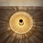 LED copper hemisphere drop-shaped bulb A60 7W 650Lm E27 2700K Dimmable - A22