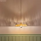 LED copper hemisphere drop-shaped bulb A60 7W 650Lm E27 2700K Dimmable - A22