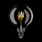 LED bulb Transparent B04 5V Collection Short filament Globe G125 1.3W 110Lm E27 2500K Dimmable