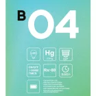 LED bulb Transparent B04 5V Collection Short filament Globe G125 1.3W 110Lm E27 2500K Dimmable