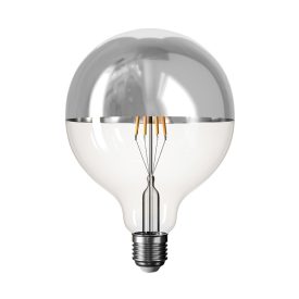   LED bulb Hemisphere Silver B05 5V collection Short filament bulb G125 1.3W 110Lm E27 2500K Dimmable