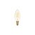  LED gold bulb carbon line curved spiral filament candle C35 2.5W 136Lm E14 1800K adjustable - C01