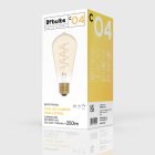 LED gold filament bulb Carbon Line curved spiral filament Edison ST64 4 W 250 lm E27 1800 K dimmable - C04