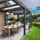 LED gold filament bulb Carbon Line curved spiral filament bulb sphere G80 4W 250Lm E27 1800K dimmable - C05