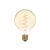  LED gold bulb carbon line curved spiral filament Globe G95 4W 250Lm E27 1800K adjustable - C06