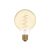 LED gold filament bulb, curved spiral shape, G95, 4 W, 250 lm, E27, 1800 K, dimmable – C06