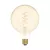 LED gold filament bulb, carbon line, curved spiral, spherical, G125, 4 W, 250 lm, E27, 1800 K, dimmable – C07