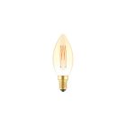 LED gold filament Carbon Line filament cage candle C35 3.5W 300Lm E14 2700K dimmable - C51