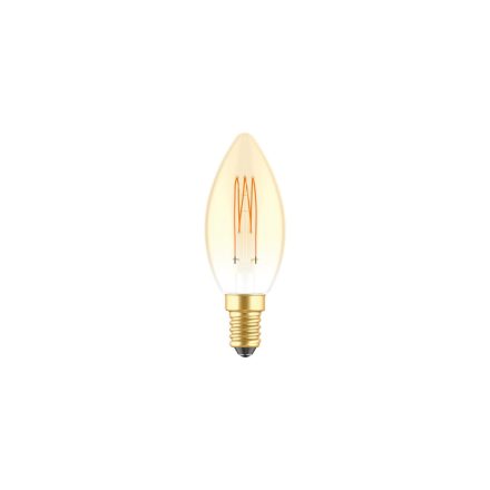 LED gold filament Carbon Line filament cage candle C35 3.5W 300Lm E14 2700K dimmable - C51