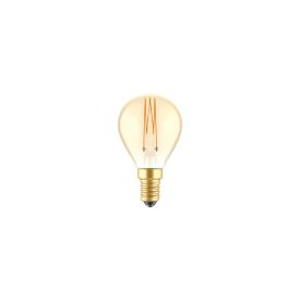   LED gold filament carbon fiber cage mini bulb G45 3.4 W 300 lm E14 2700 K dimmable - C52