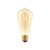 LED gold bulb carbon line fiber cage Edison ST64 7W 640Lm E27 2700K dimmable - C54