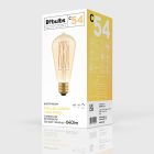 LED gold filament carbon filament cage Edison ST64 7 W 640 lm E27 2700 K dimmable - C54