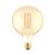  LED gold bulb carbon line fiber cage Globe G125 7W 640Lm E27 2700K dimmable - C56
