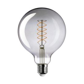   LED smoked globe bulb G125 4.8 W 250 lm E27 1800 K dimmable - D04