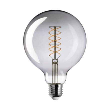 LED smoked globe bulb G125 4.8 W 250 lm E27 1800 K dimmable - D04
