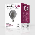 LED smoked globe bulb G125 4.8 W 250 lm E27 1800 K dimmable - D04