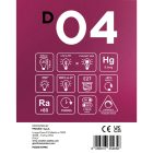 LED smoked globe bulb G125 4.8 W 250 lm E27 1800 K dimmable - D04